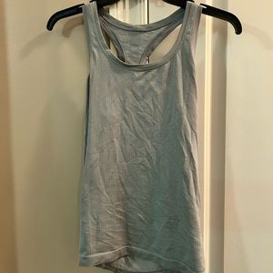 Lulu grey racer tank
